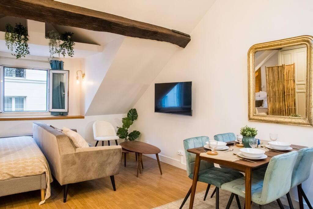 Spacious Studio In Paris Hyper Center - Smart Tv & Wifi - 4P Экстерьер фото