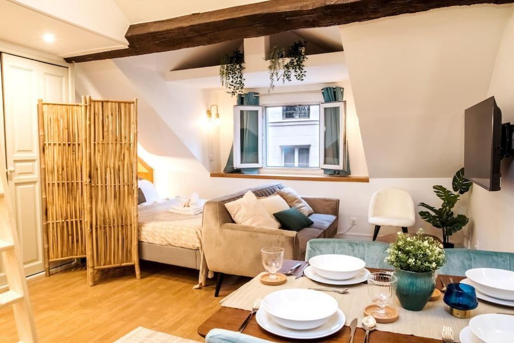 Spacious Studio In Paris Hyper Center - Smart Tv & Wifi - 4P Экстерьер фото